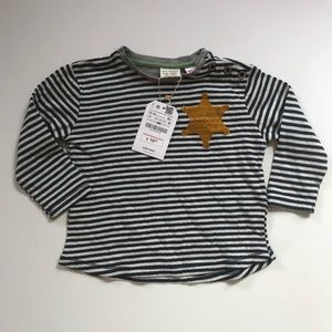 NWT Zara Baby Boy Sheriff Top